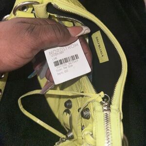 GREEN BALENCIAGA BAG